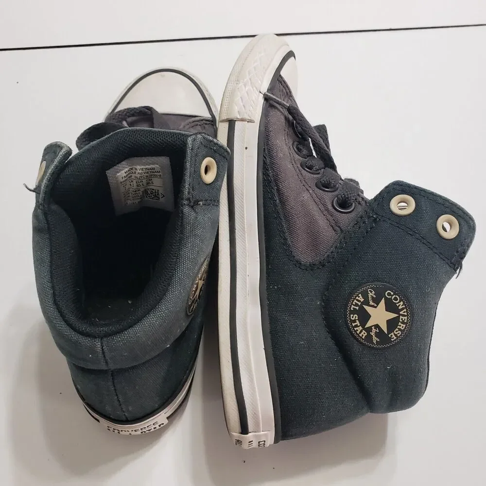 Converse‎ Unisex Kids Youth 2 Chuck Taylor All Star Sneakers Shoes Black Highto